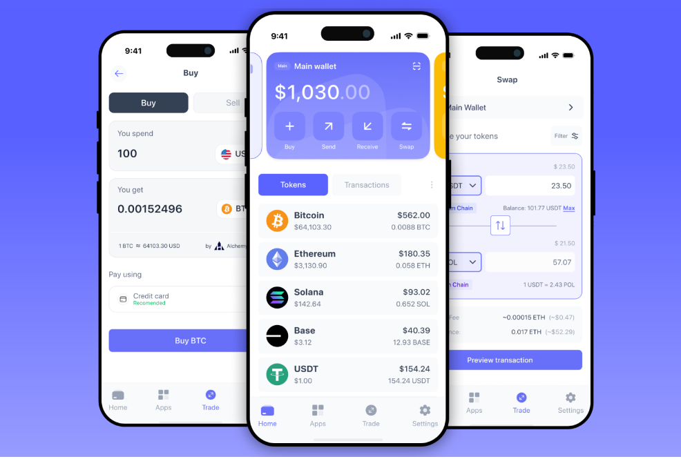 کیف پول ارز دیجیتال‌ بست ولت - Best Wallet