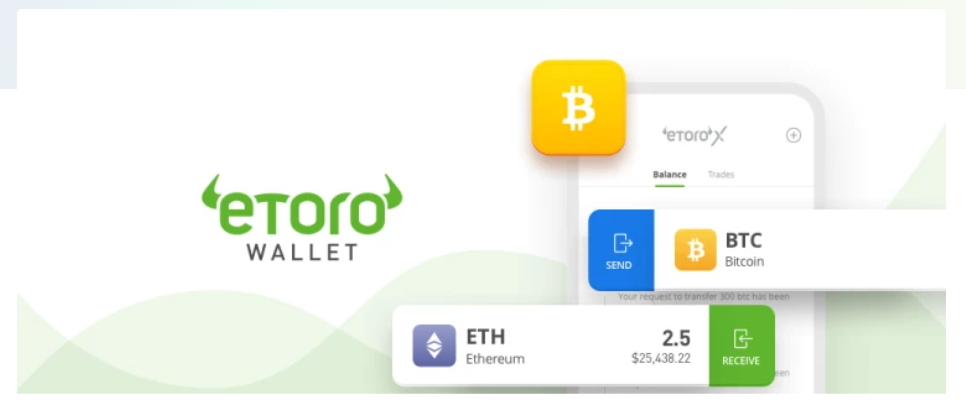 کیف پول ارز دیجیتال‌ ای‌تورو - eToro