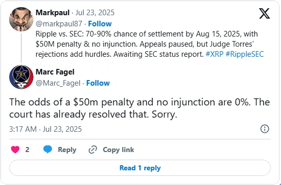 Marc fagel post on x