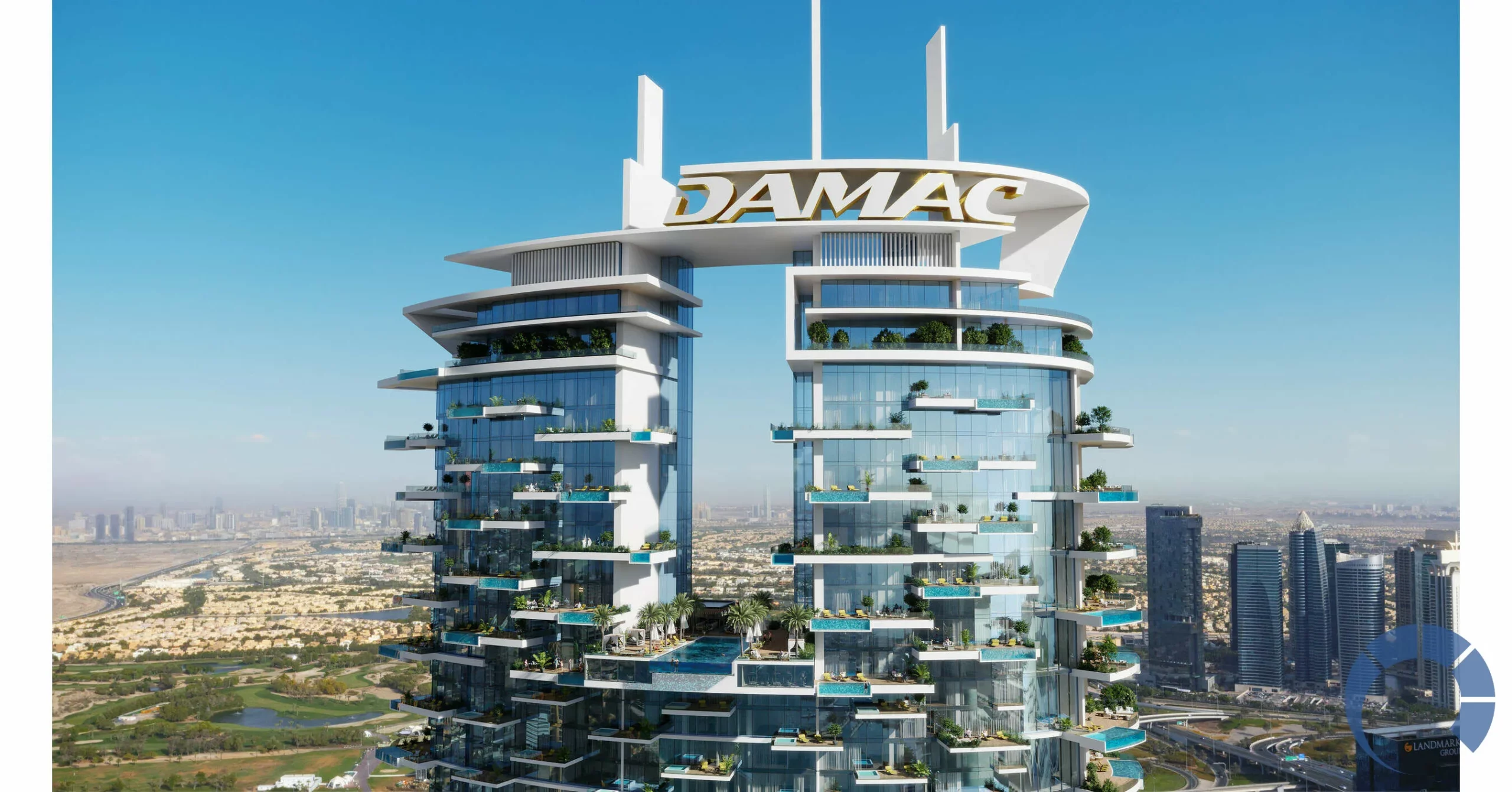 خرید ملک با بیت کوین و اتریوم از شرکت damac properties