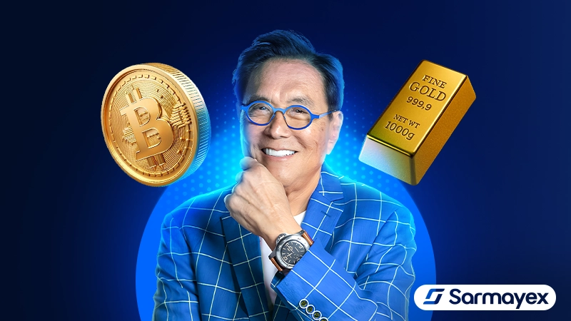 نویسنده کتاب پدر پولدار، پدر بی‌پول: بیت کوین به ۲۵۰ هزار و طلا به ۲۷ هزار دلار می‌رسد