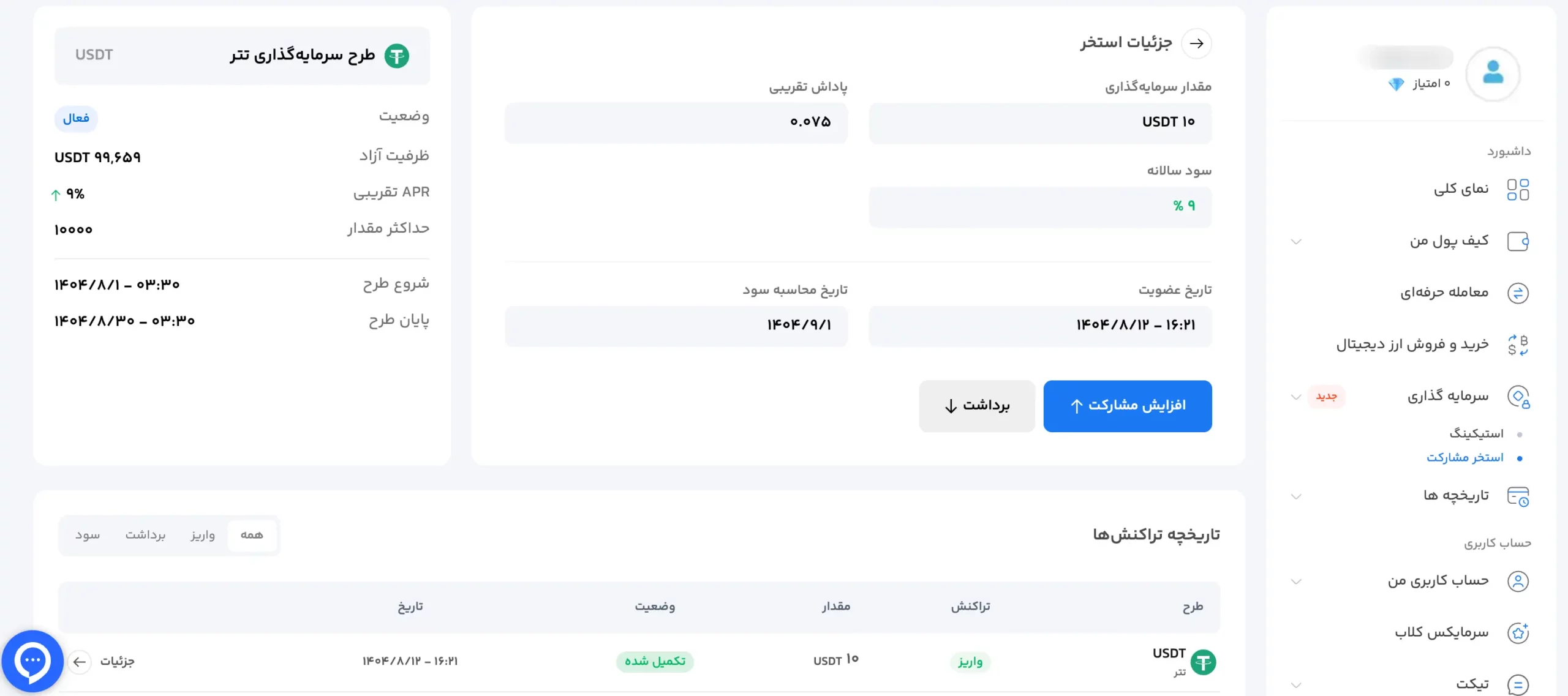 جزئیات طرح سرمایه گذاری در استخر مشارکت سرمایکس