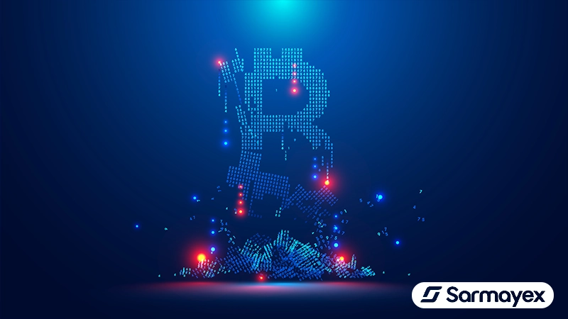 علت ریزش قیمت بیت کوین امروز ۲۶ آذر ۱۴۰۴ چیست؟ بررسی دلایل و چشم‌انداز آینده