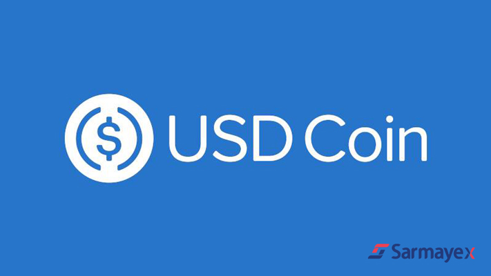 نمادی از لوگوی USD Coin